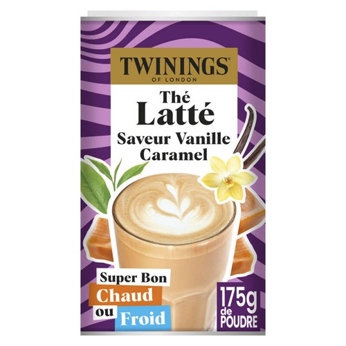 Twinings Thé Latté saveur Vanille Caramel 175g