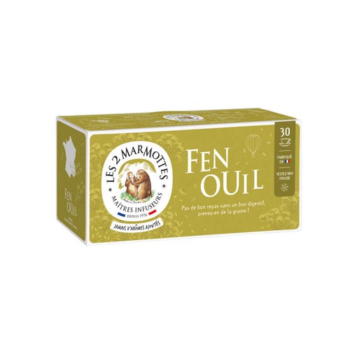 Les 2 Marmottes Infusion Fenouil