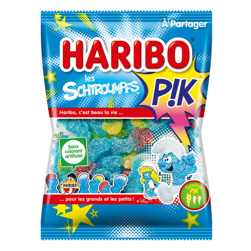 Haribo Bonbons Les Schtroumpfs Pik 275g