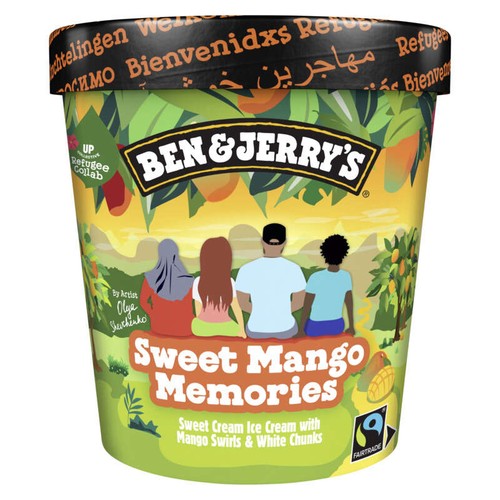 Ben & Jerry's Glace en Pot Sweet Mango Memories 465ml