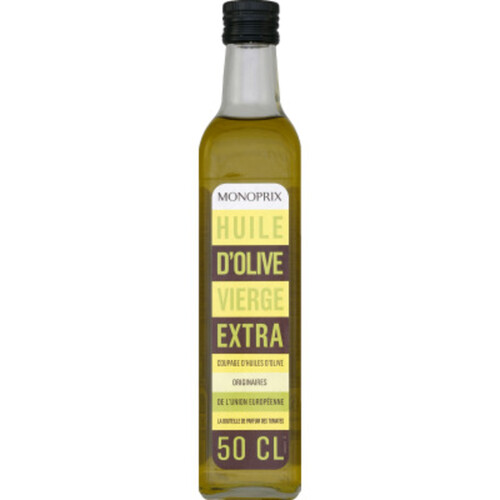 Monoprix huile d'olive vierge extra 50cl