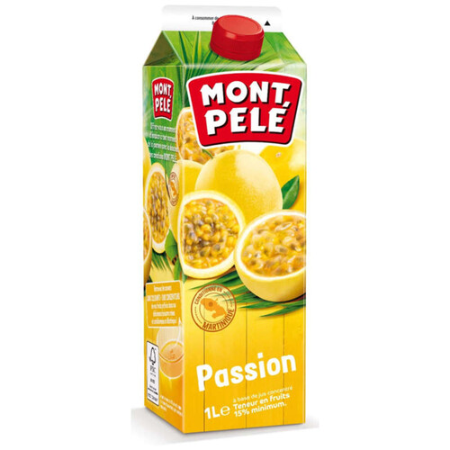 Mont Pelé Nectar De Fruit De La Passion 1l