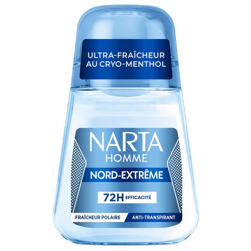 Narta Homme Nord-Extrême Antitranspirant Fraîcheur polaire 50ml