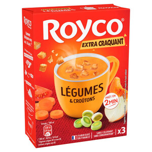 Royco Légumes & croûtons 3x25,4g