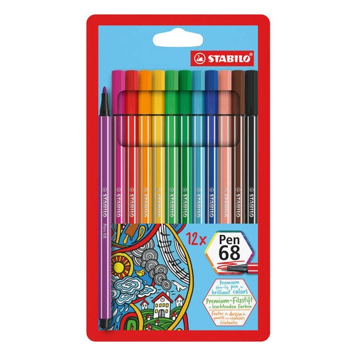 Stabilo Feutres Pen 68 x 12