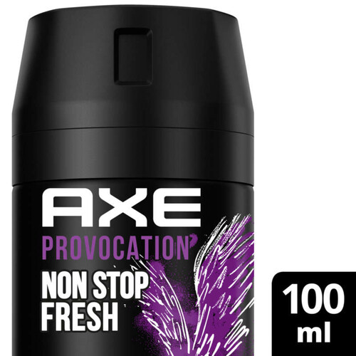 Axe Déodorant Homme Bodyspray Compressé Provocation 48h Frais 100ml