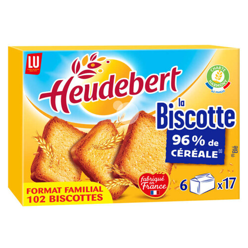 Lu Heudebert Biscottes 830g