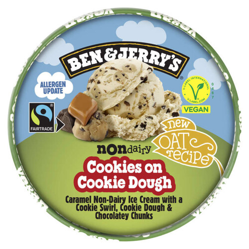 Ben & Jerry's Glace Cookies on Cookie Dough 415g