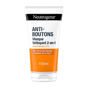 Neutrogena Masque Nettoyant 2-en-1 Anti-Boutons 150ml