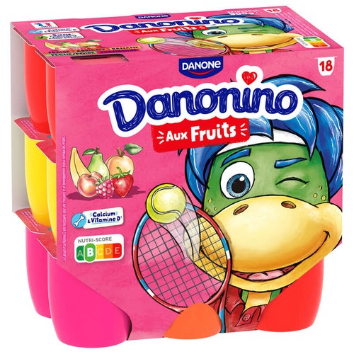 Danonino Petits Suisses Aux Fruits 18x50g