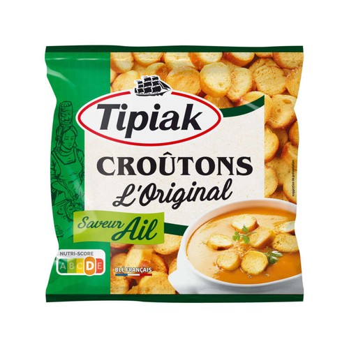 Tipiak Croûtons goût ail 150g