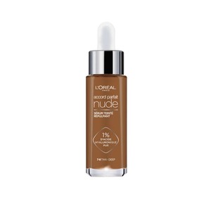 L'Oreal accord Parfait Nude Sérum Teinté Repulpant 7-8 Tan - Deep
