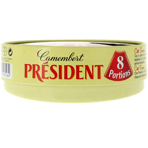 Président Camembert Portions x8 240g