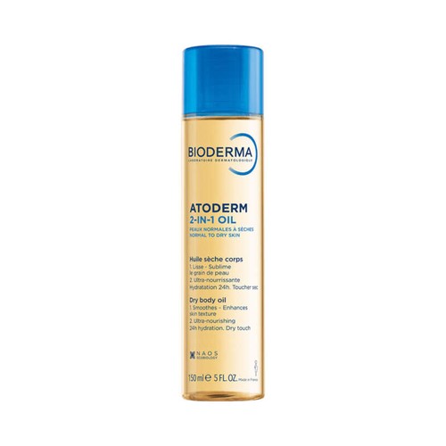 Bioderma Atoderm 2-en-1 Oil Huile Sèche Corps 150ml