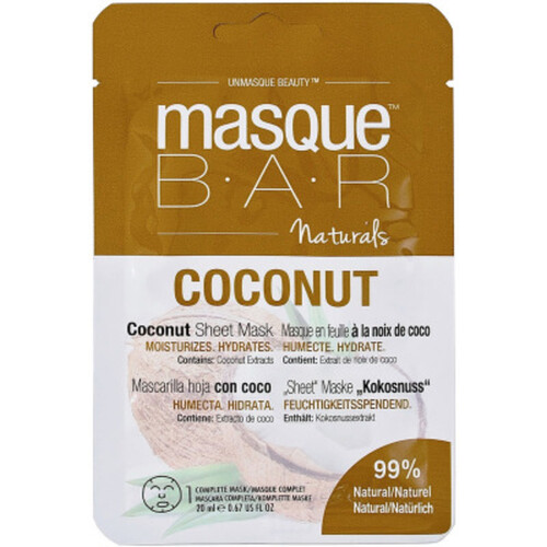 Masque BAR Tissu Naturals Coco