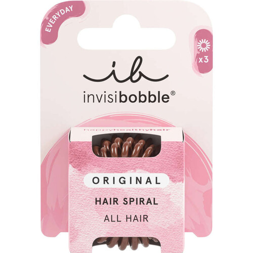Invisibobble Élastique à cheveux Bretzel brown
