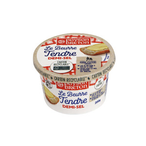 Paysan breton beurre tendre demi-sel 200g
