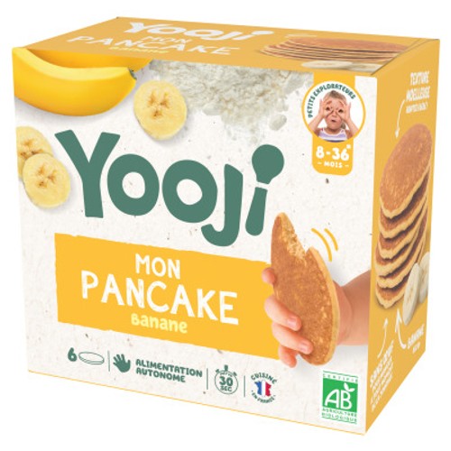 Yooji Mon Pancake Banane  Bio 8-36 Mois 120g