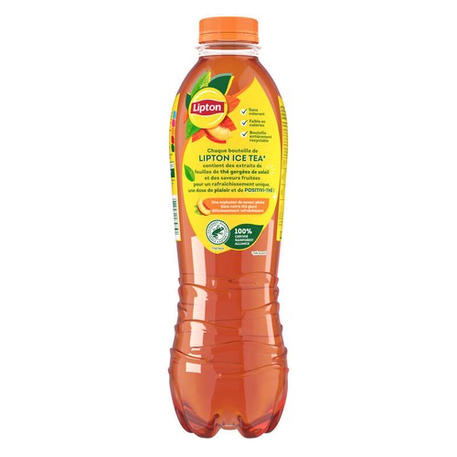 Lipton Ice Tea Thé Glacé Saveur Pêche 1,25L