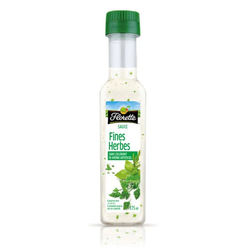 Florette sauce au fromage blanc et basilic 175ml