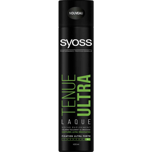 Syoss Spray Laque Coiffante Tenue Ultra Aréosol 400 ml