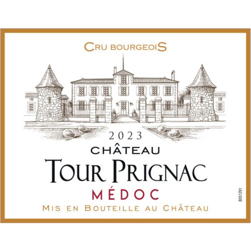Château Tour Prignac, Aoc Médoc Bordeaux Vin Rouge 37.5cl