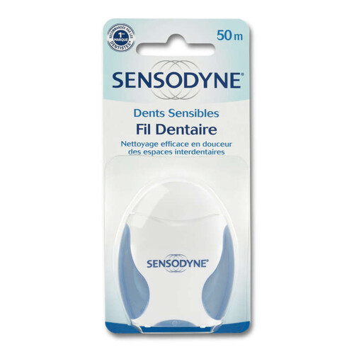 Sensodyne Fil Dentaire Dents Sensibles 50 mètres