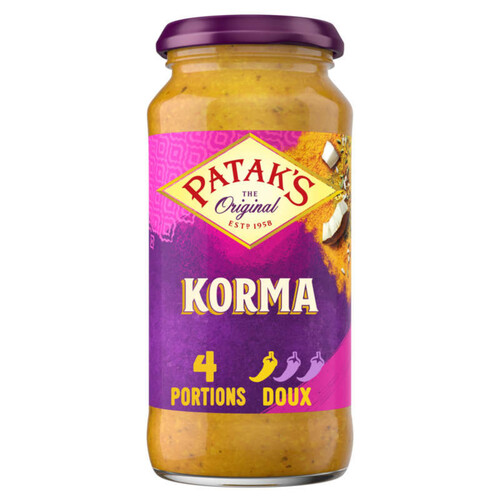 Patak's sauce korma 450g