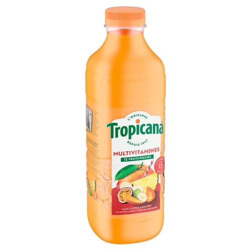 Tropicana Jus Multivitamines la Bouteille de 1L