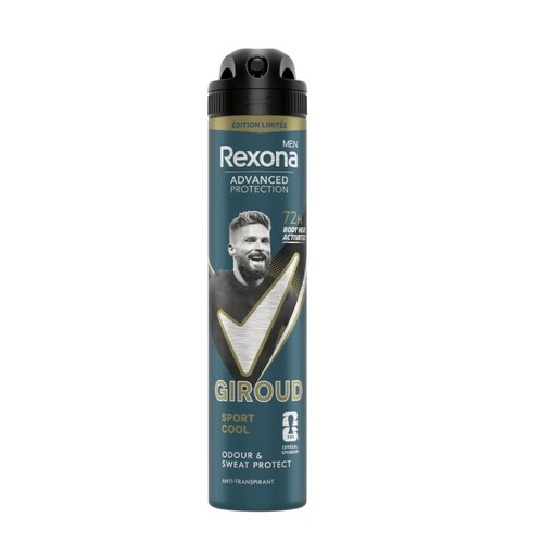 Rexona men Déo Spray anti-transpirant 200ml