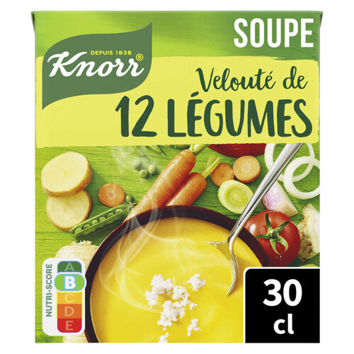 Knorr Soupe Velouté de 12 Légumes au Fromage Frais 30cl