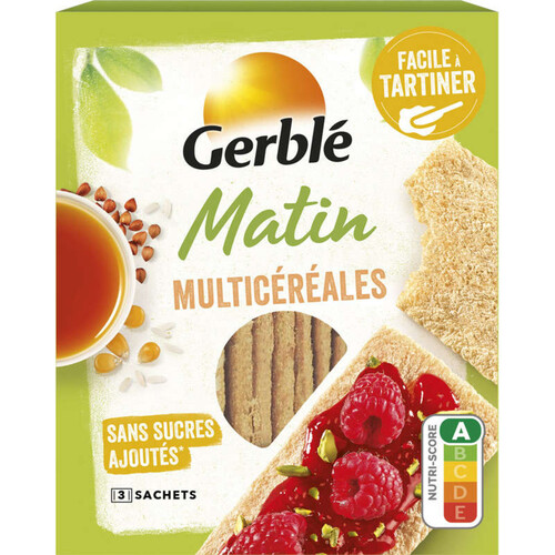 Gerblé Tartines Matin Multi Céréales 125g