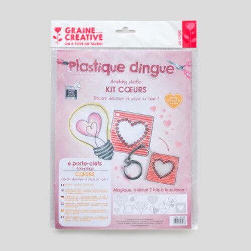 Kit Plastique Dingue Coeurs