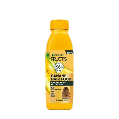 Garnier Fructis Hair Food Shampooing Nourrissant Banane Cheveux Secs 350ml
