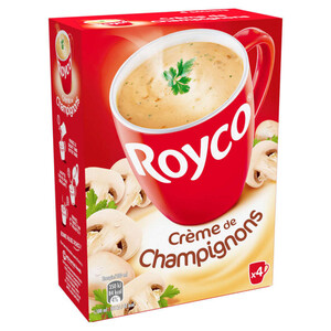 Royco Soupe à la Crème de champignons 4x16,0g