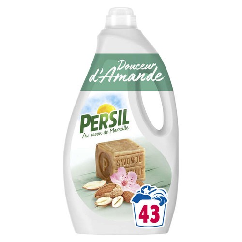 Persil Lessive Liquide Douceur d'Amande 43 Lavages