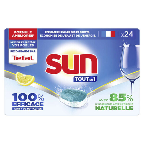 Sun Tout en 1 Tablette Lave-Vaisselle *24