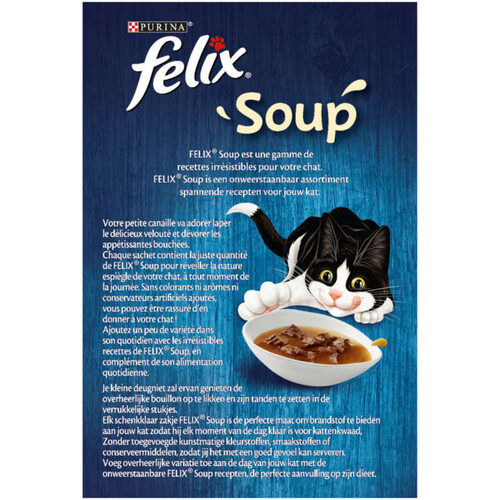 Felix Soup Sélection de la campagne 6x48g