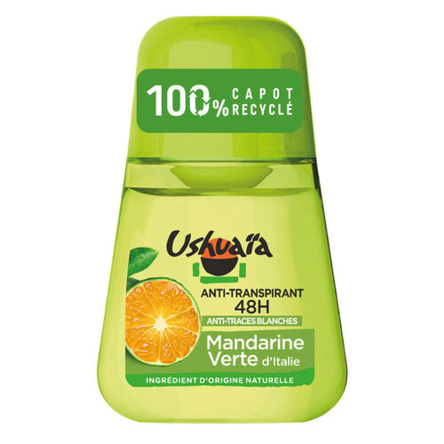 Ushuaia déodorant roll on mandarine 50ml