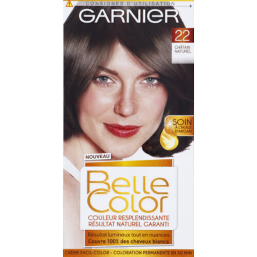 Garnier Belle Color Coloration 22 Chatain Naturel