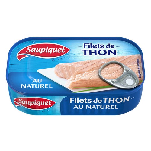 Saupiquet Filets de Thon au Naturel 115g