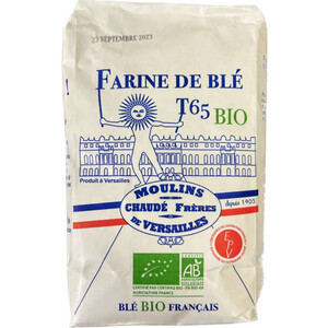 [Par Naturalia] Moulins de Versailles Farine complète de Blé T65 Bio 1kg