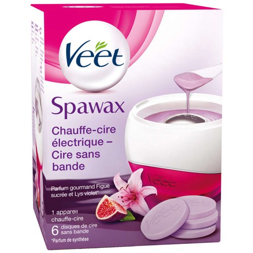 Veet Expert Kit Cire Chaude Spawax Appareil + Recharges x6