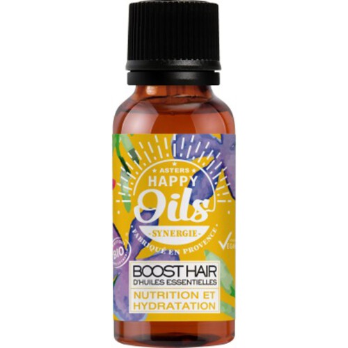 Happy Oils Boosthair Nutrition et Hydratation 15ml