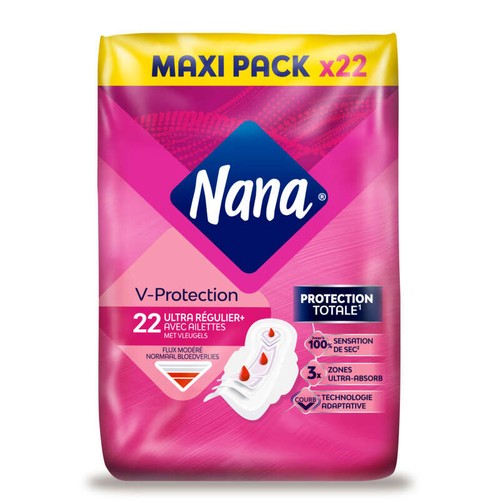 Nana Serviettes Ultra Régulier Plus x20