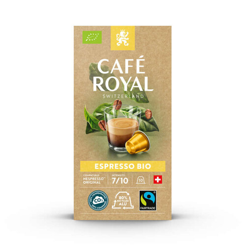 Café Royal Switzerland Alu Espresso Bio X10