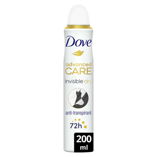 Dove Déodorant Invisible Dry 200ml