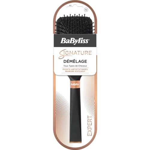 Babyliss Brosse à cheveux Paddle Signature Noir