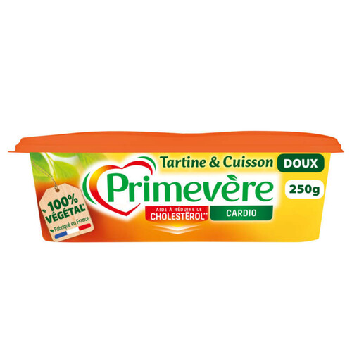 Primevère Margarine Tartine & Cuisson doux 250g