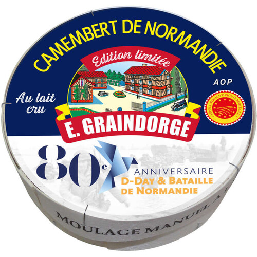 E. Graindorge Camembert Au Lait Cru, Normandie 250G